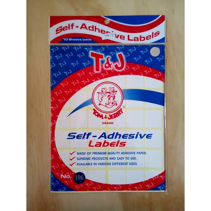 

LABEL STIKER TOM & JERRY NO.106