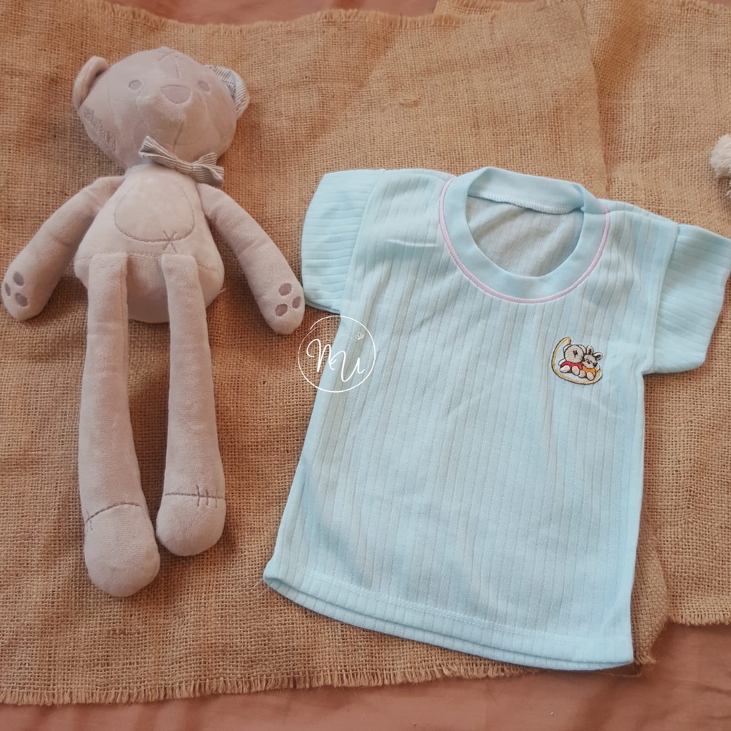 KAOS DALAM BAYI LENGAN PENDEK/KAOS OBLONG BAYI MURAH 1PCS/LAOS DALAM ANAK LENGAN PENDEK/KAOS OBLONG ANAK BAYI