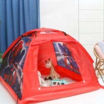 Mainan Tenda Camping Anak Bermain Berkemah motif Spiderman - Pjmask