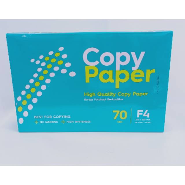 

Copy paper HVS F4 70 gr