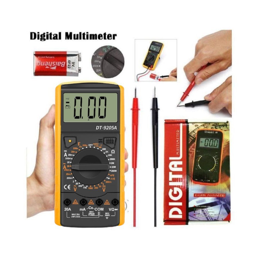 Jual Multitester / Multi Tester / Multi Meter Digital SINHWA | Shopee ...