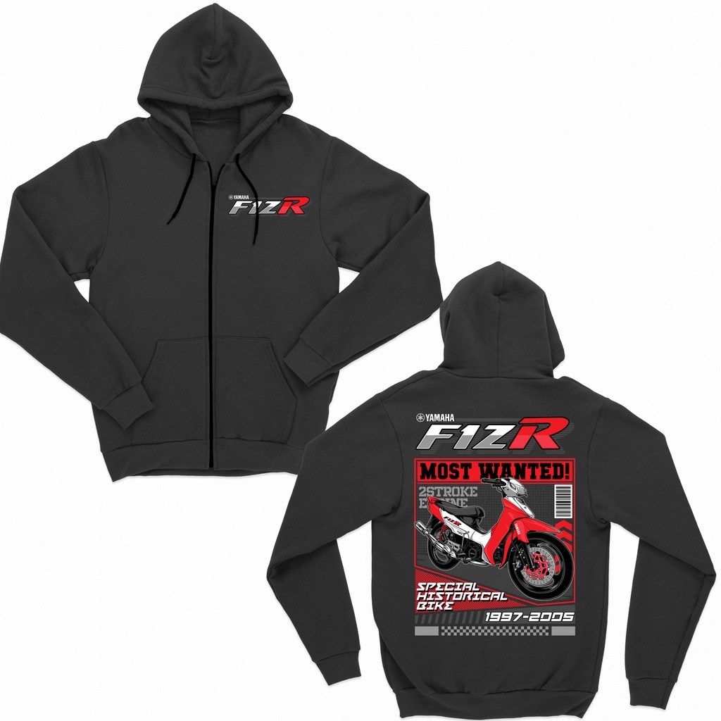 JAKET ZIPPER YAMAHA FIZ R 2 STROKE MARLBORO BIG SIZE JUMBO