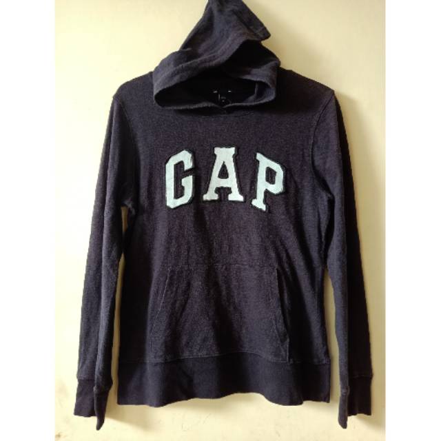 HOODIE WOMEN GAP BIRU TUA ORIGINAL /JAKET WANITA GAP ORIGINAL