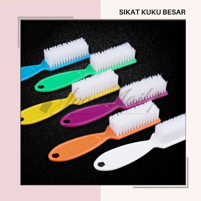 Sikat kuku besar manicure brush sikat nail art pedicure