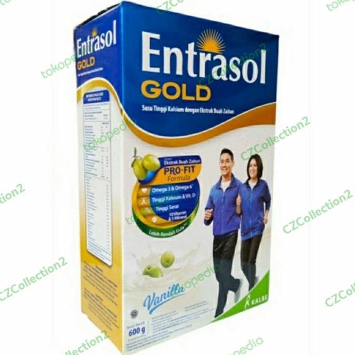 

[COD] SUSU ENTRASOL GOLD VANILLA & COKELAT @600g [COD]