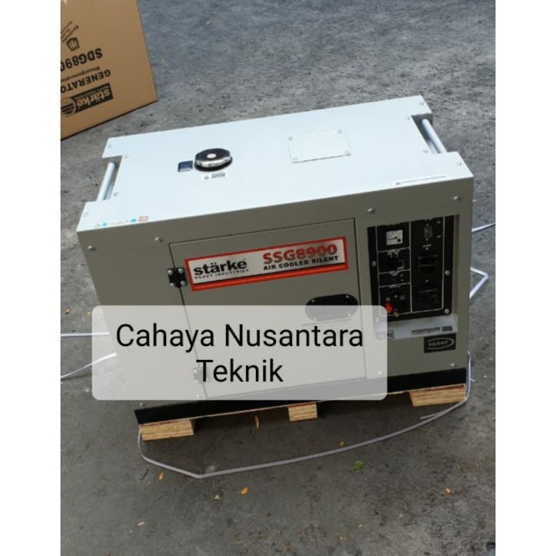 Mesin Genset Super Silent 5000 Watt Starke SSG 8900