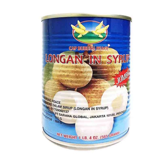 

(Buah Kaleng) Peace Longan 565 gr / Longan Kaleng