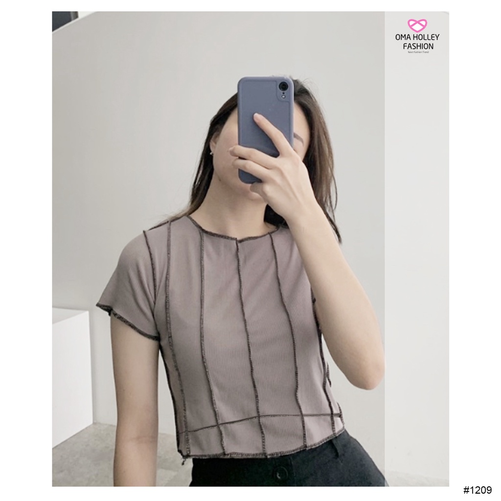 (COD) OH Fashion Kimi Blouse Knitt #1209