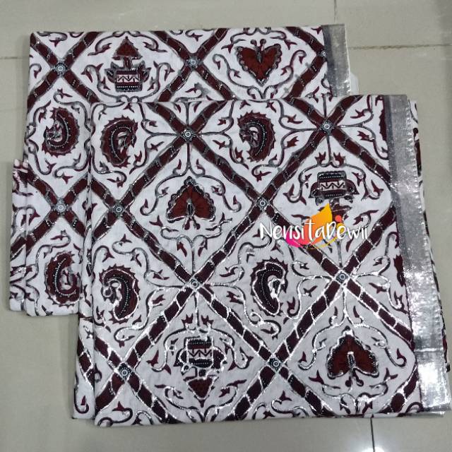 Jarik set Blangkon Prodo Pengantin motif Sidoluhur (JARIK ISI 2L