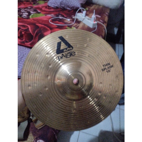 cymbal splash paiste alpha