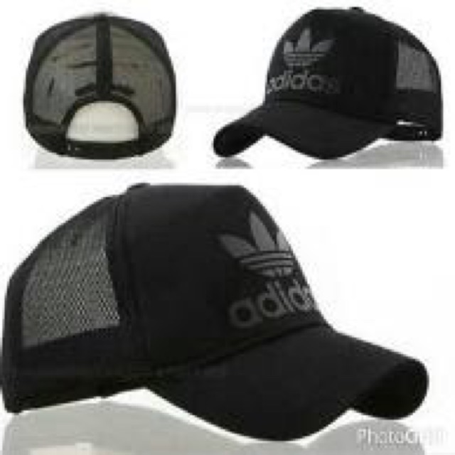 Topi Trucker Adidas All Black