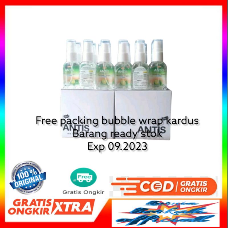 antis spray 30 ml varian jeruk nipis hand sanitizer