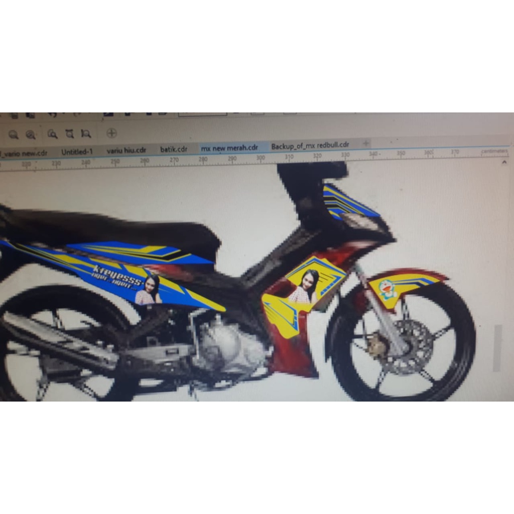 STRIPING JUPITER MX OLD CUSTOM
