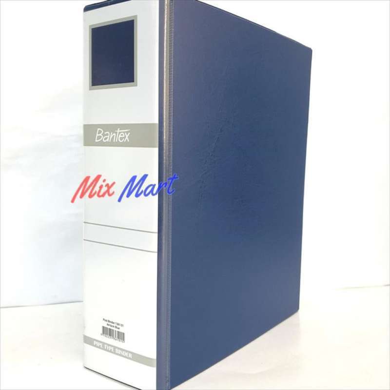 Bantex 1361 01 Post Pipe Binder A4 2 Ring blue 6 cm Original