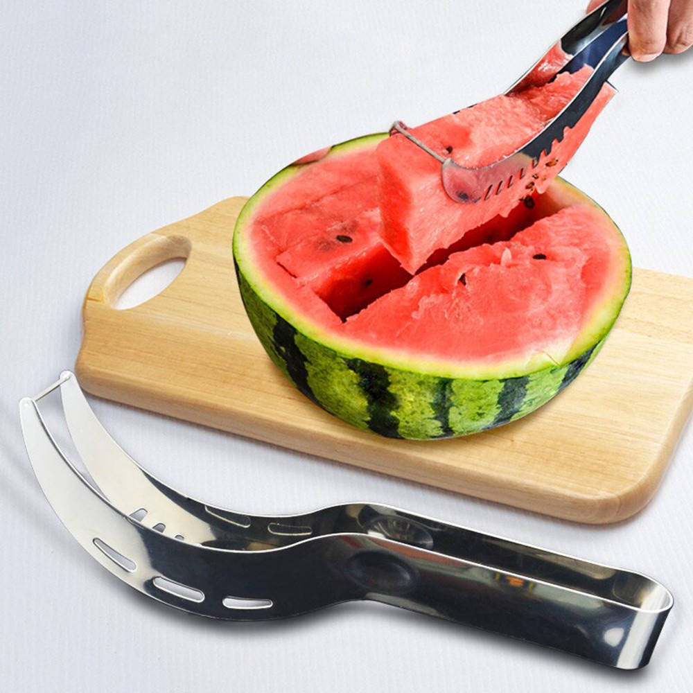 WATERMELON CUTTER SLICER PISAU PREMIUM PEMOTONG SEMANGKA STAINLESS STEEL