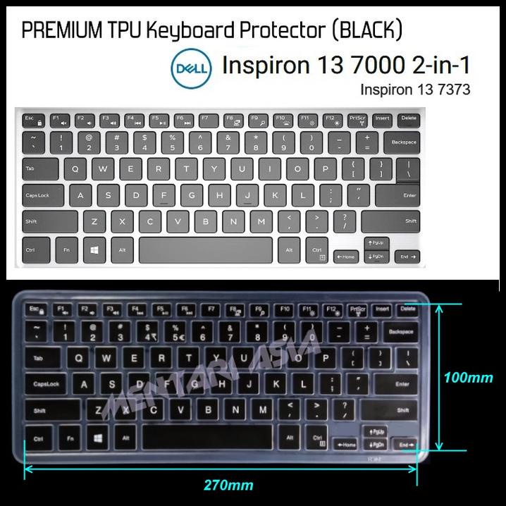 Keyboard Protector Dell Inspiron 13-7000 - Premium Tpu Black