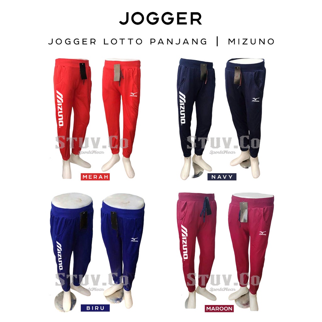 CELANA JOGGER PANJANG PRIA WANITA CELANA OLAHRAGA SENAM GYM FITNESS JOGGING 6 PILIHAN WARNA