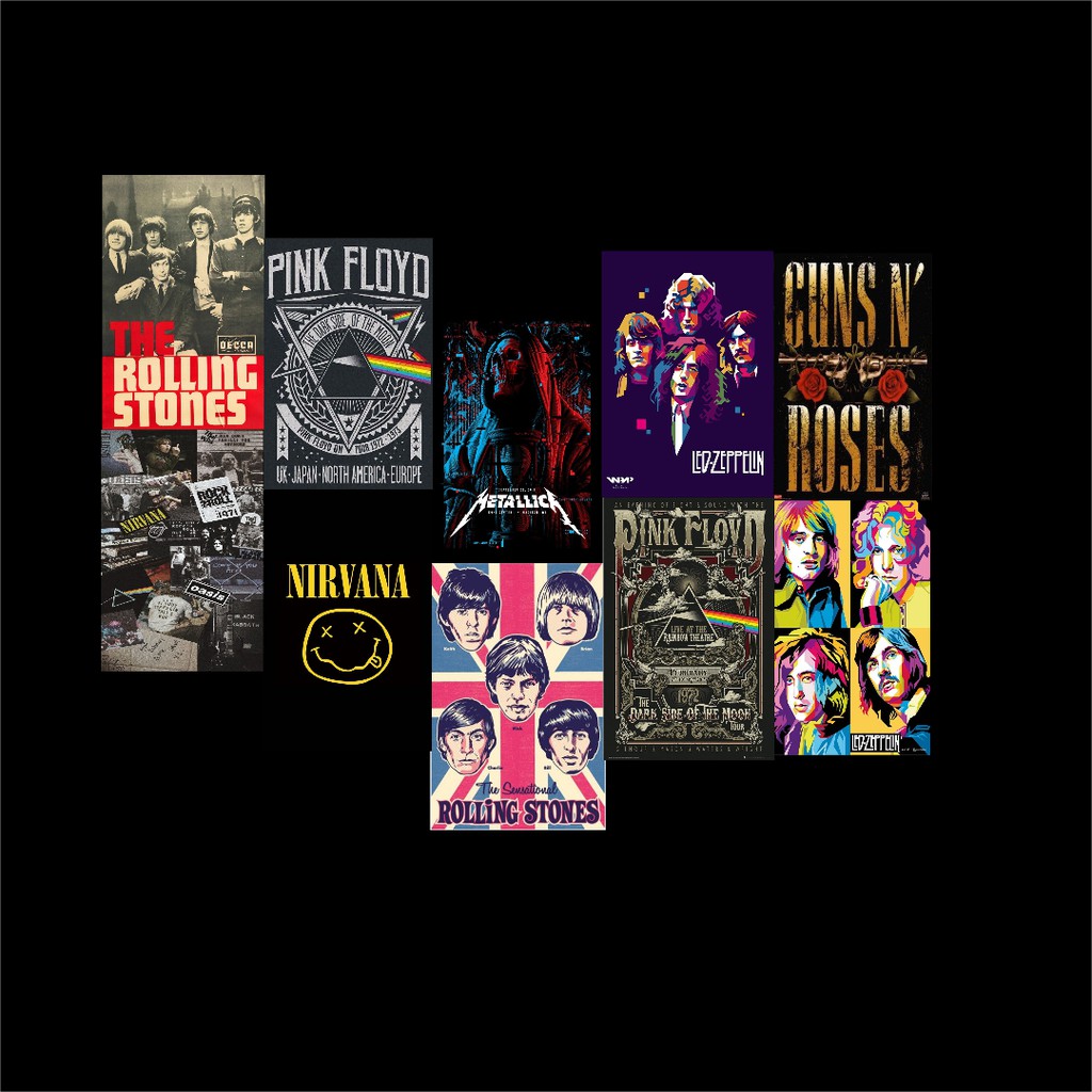 POSTER DINDING(Aesthetic Band)