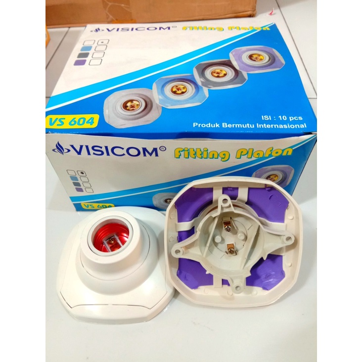 FITTING LAMPU VISICOM - FITTING LAMPU PLAFON