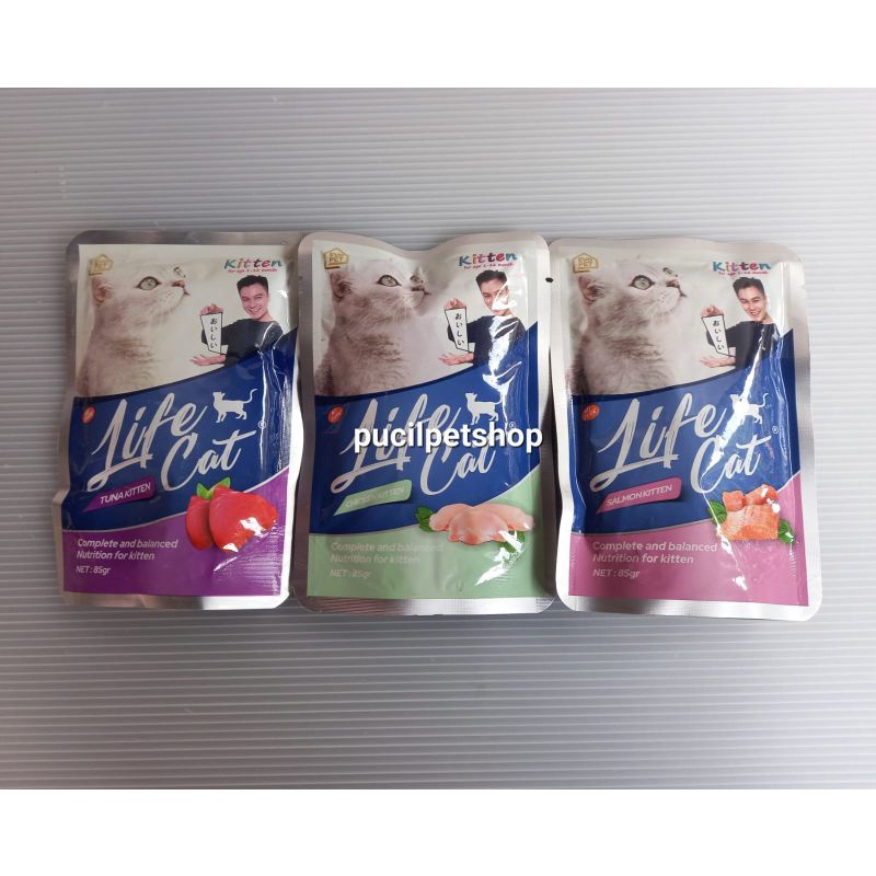 Life Cat Sachet Lifecat Pouch Life Cat Kitten Wetfood Life Cat