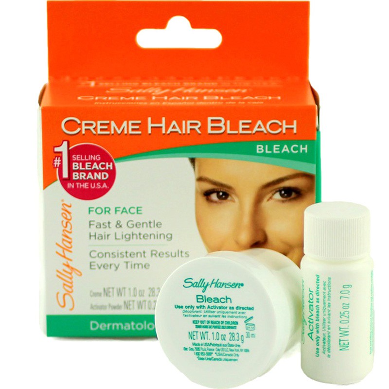 Cod Sally Hansen Cairan Bleaching Pemutih Rambut Jenggot Shopee