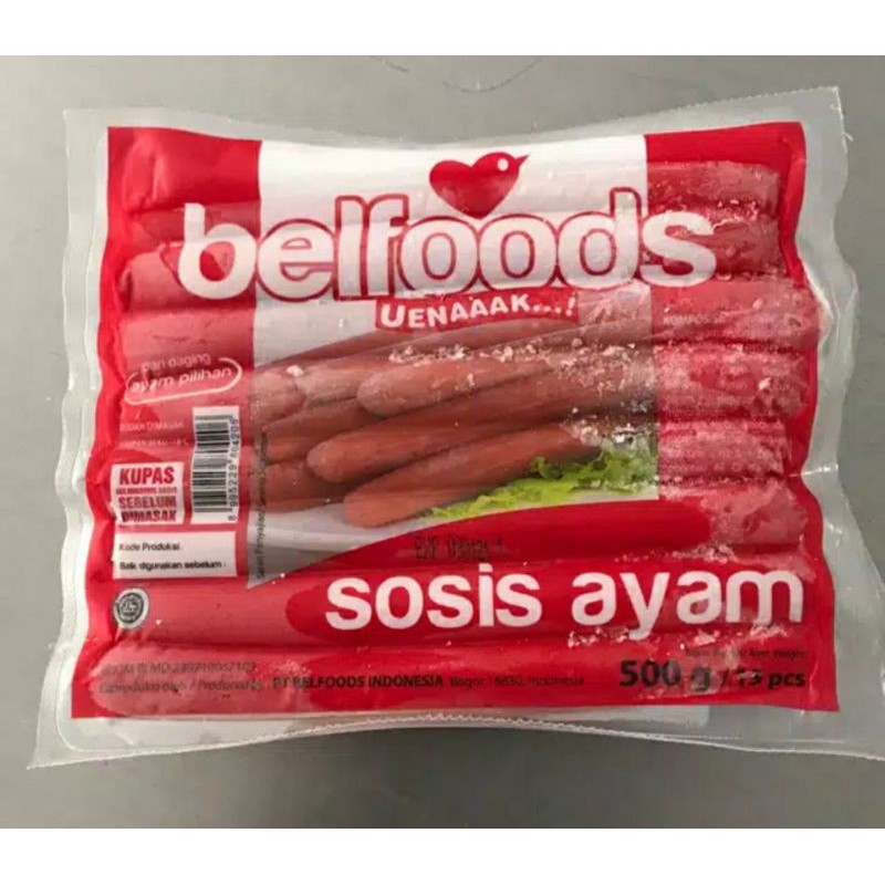 

Belfoods Sosis Ayam isi 15 pcs 500gr