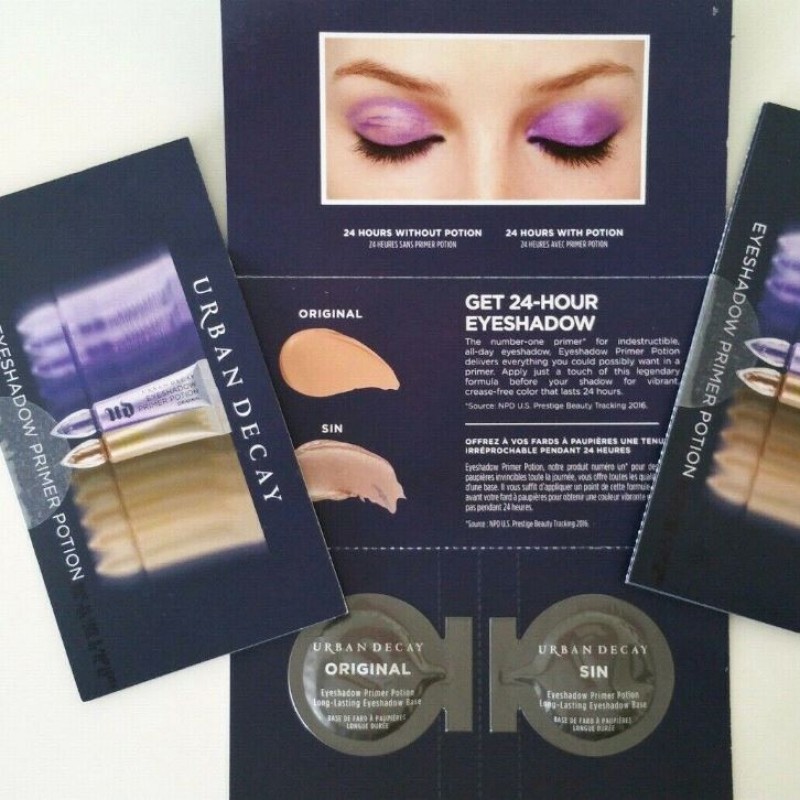 

(Sample Card) UD Eyeshadow Primer Potion (isi 2)