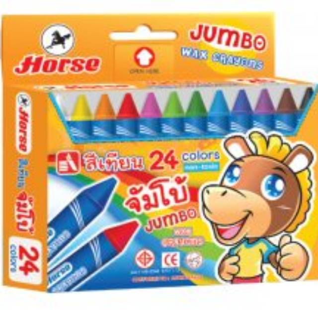 

Wax crayon 24 warna jumbo size