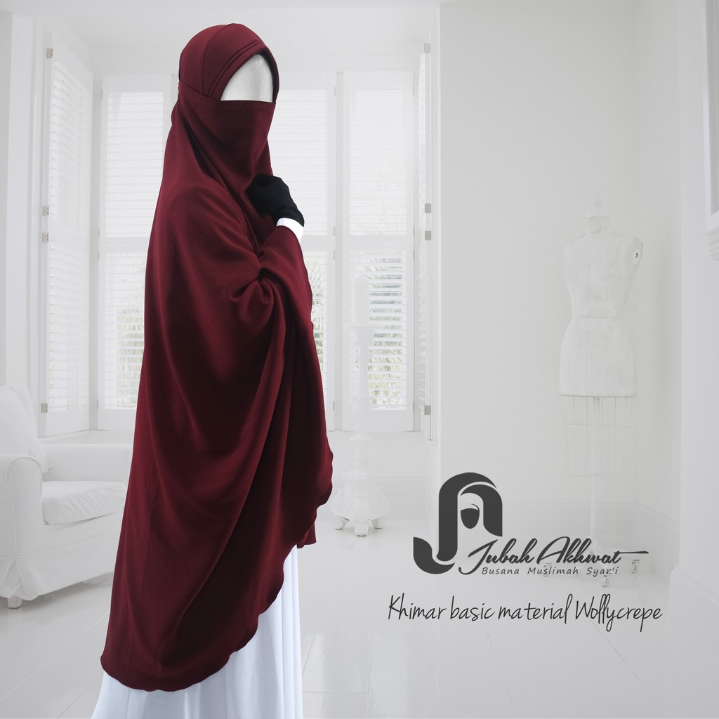 Aqilah Set Series Jilbab Panjang Selutut Shopee Indonesia