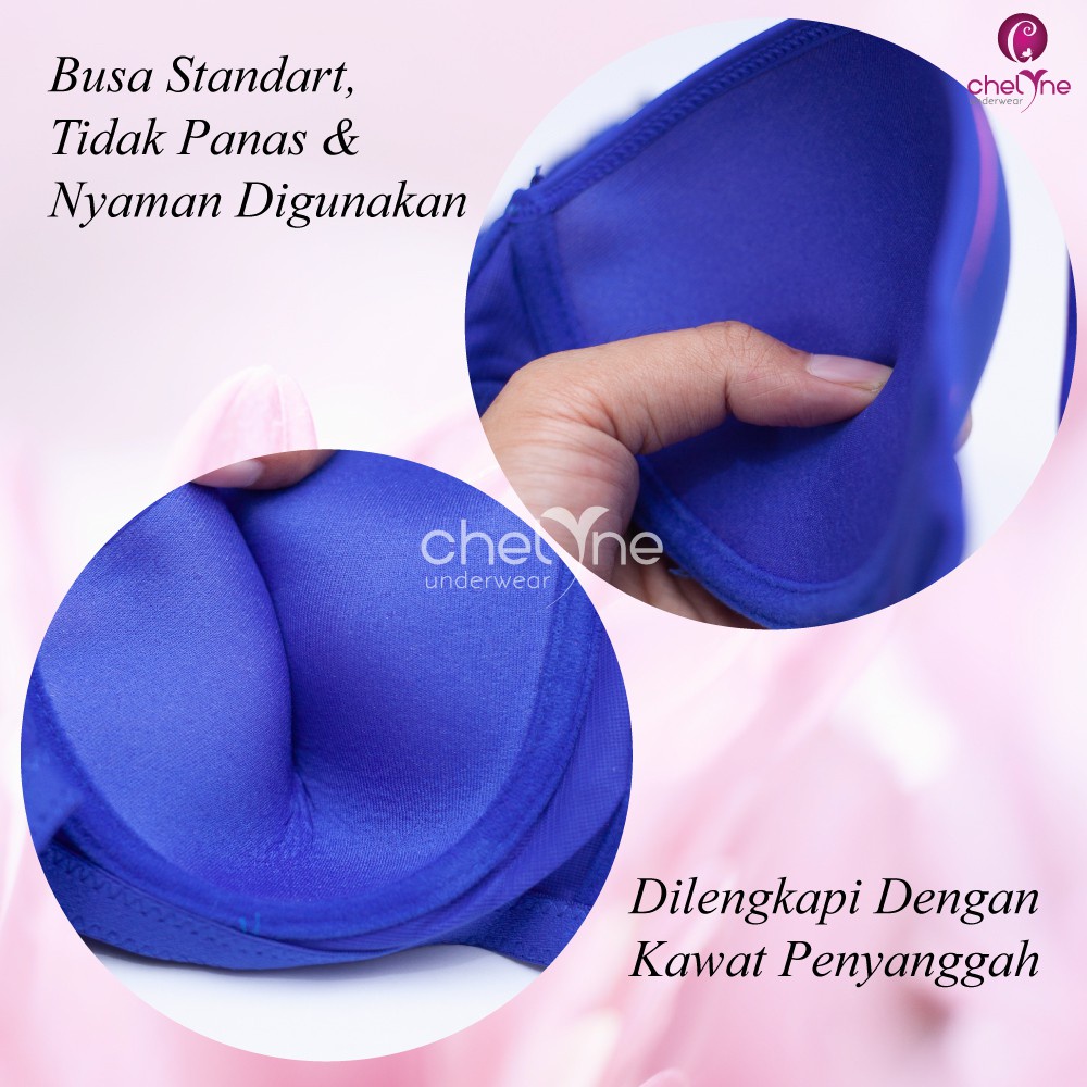 BH Chelyne Busa Kawat 8825 Full Cup Bra Harian Polos