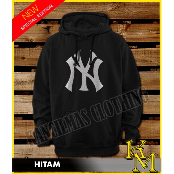 SWEATER HOODIE JUMPER NY LOGO NEW YORK YANKEES