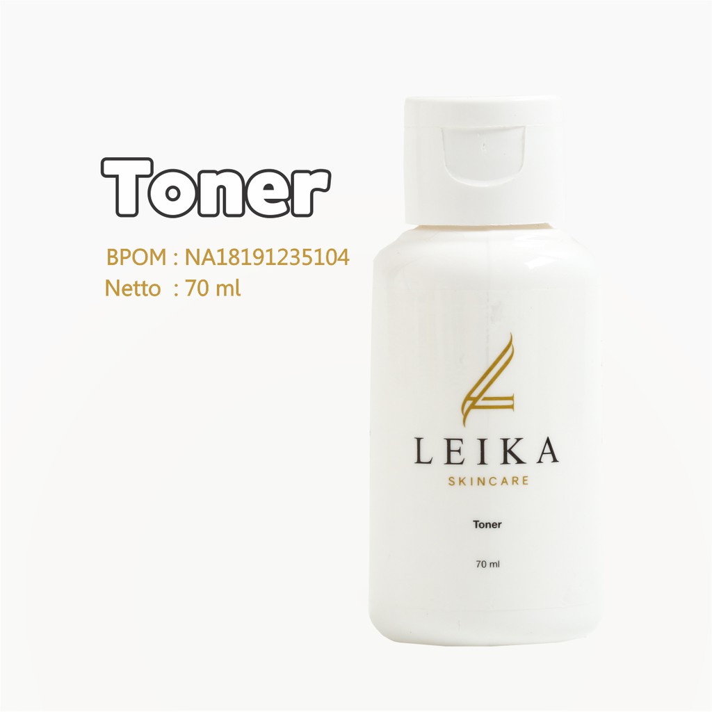 Leika Skincare Toner BPOM HALAL MUI / Toner Perawatan Mata Panda Eye Menghilangkan Mata Panda Eye