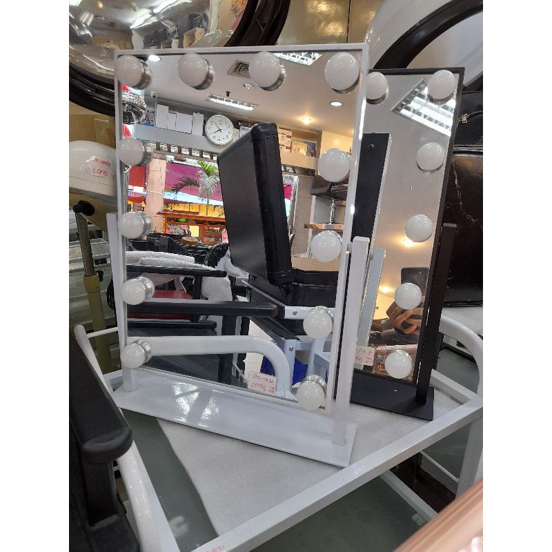 Kaca Salon Mirror salon Dengan Lampu LED