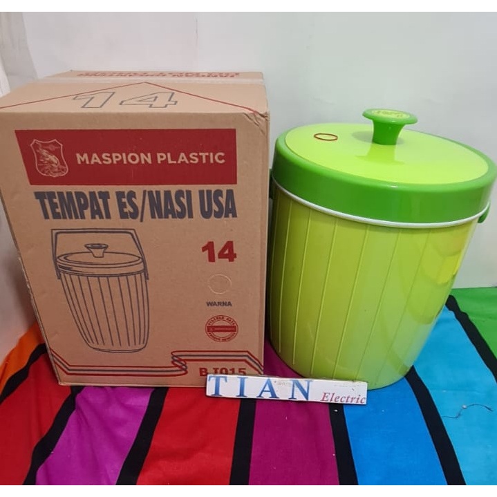 MASPION B-I015 Ice - Rice Bucket USA / Tempat Es - Nasi USA 14 Liter