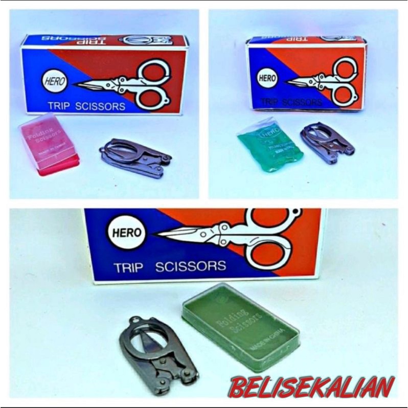 

GUNTING LIPAT KECIL / GUNTING LIPAT STAINLESS / TRIP SCISSORS