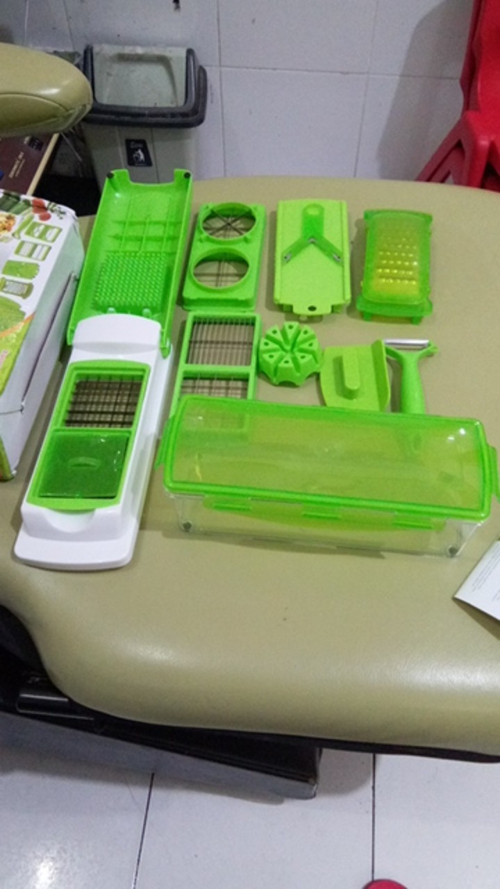 Ori Genius Nicer Dicer Plus Pemotong Serbaguna As Seen On Tv Parutan Serutan Multifungsi Alat Dapur