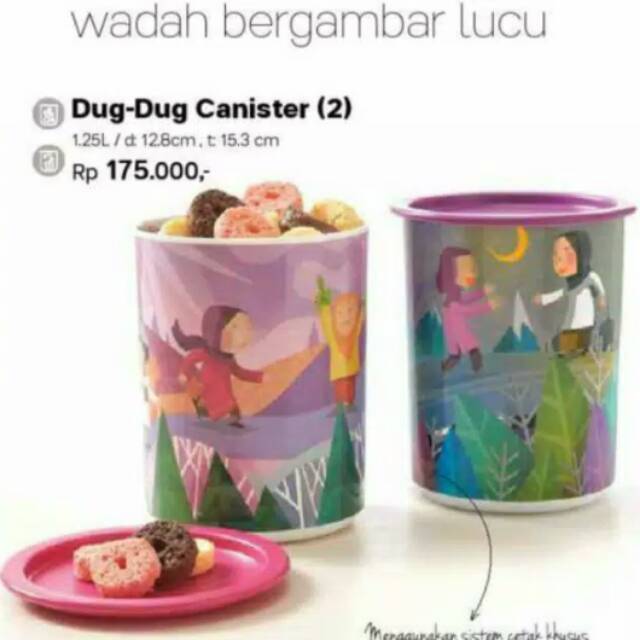 DuG-Dug Canister (2) Tupperware