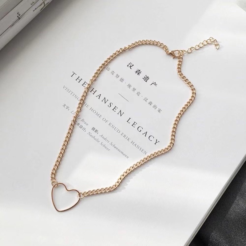 KOREAN IMPOR NECKLACE KALUNG LOVE CHOCKER