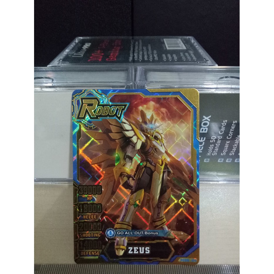 ROBOT... Hero of Robots  Zeus   Gold Robot Card NGV2