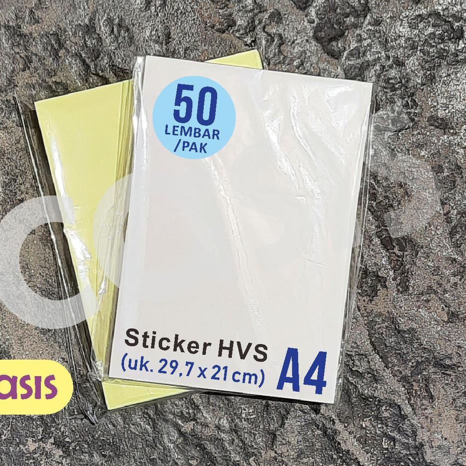 

[JU1181] sticker hvs A4 isi 50 lbr - lintec - CASIS 147FRJ