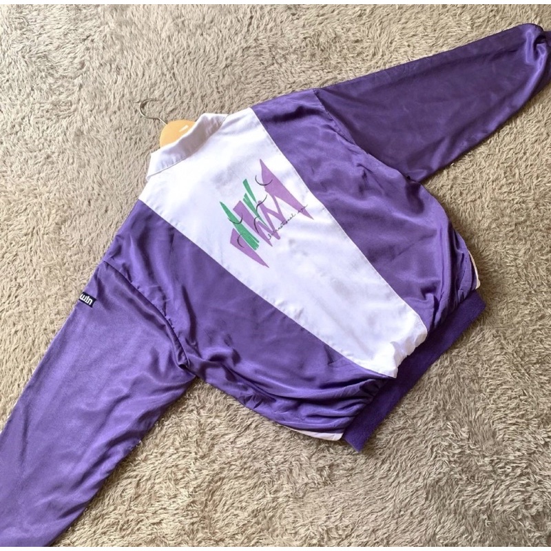 Windbreaker Vintage Goldwin Purple White