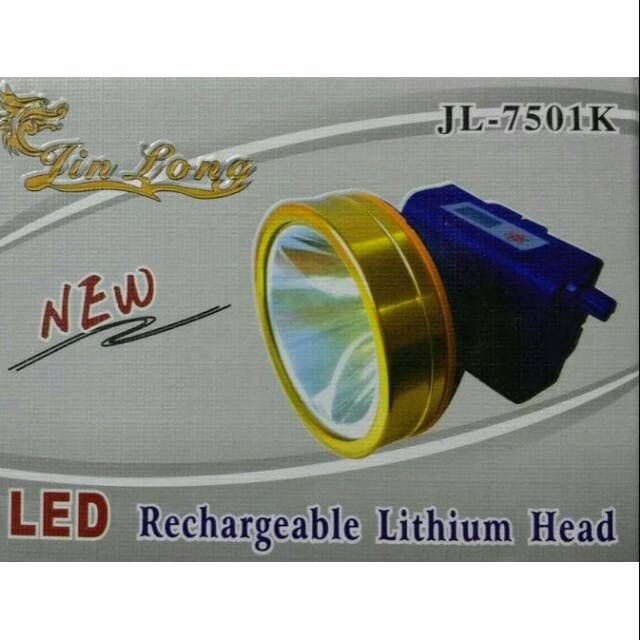 Lampu Senter Kepala Jin Long JL-7501K 30W