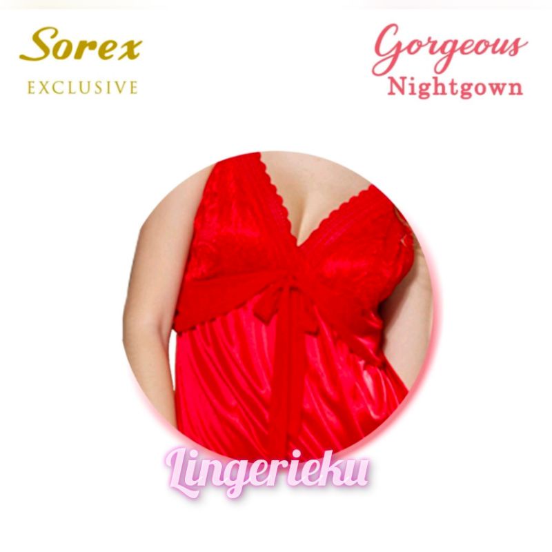 Sorex 7008 BT Baju Tidur Wanita Seksi Satin Premium Lingerie Sorex Exclusive