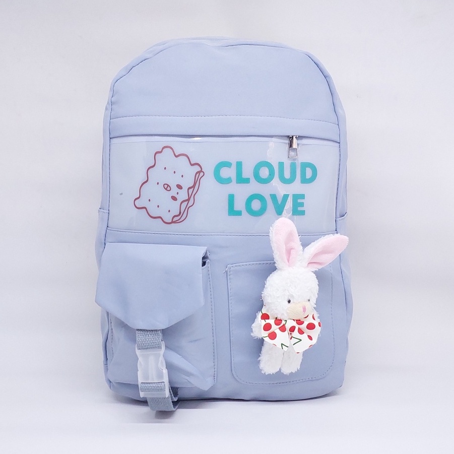 [NEW ARRIVALS] STYLISH KOREAN BAGPACK / TAS KOREA KEKINIAN / RANSEL LAPTOP SEKOLAH REMAJA CEWEK SD SMP SMA MURAH / TAS KULIAH CEWEK / KOREAN BAGPACK / CUTE SCHOOL BAG / KOREAN AESTHETIC BAG / TAS ESTETIK / TAS SEKOLAH LUCU / WATERPROOF BAG / TAS BONEKA