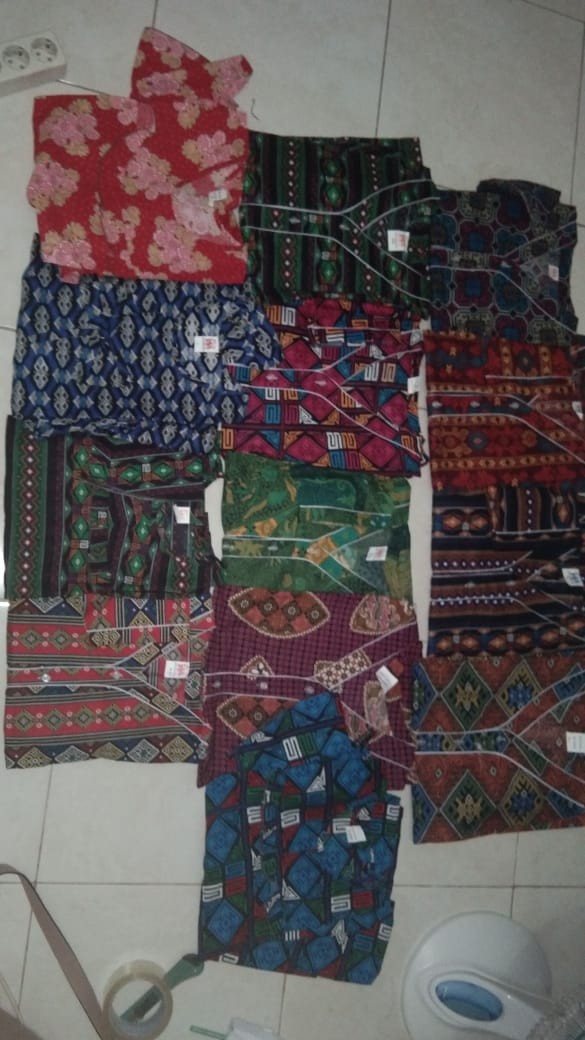 Grosir Batik Bagan Siapi Api Trompet Xl