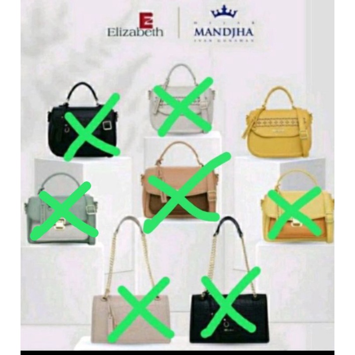 Mandjha Elizabeth Ivan Gunawan Fashion Tas Original Tas Halina 370kuning