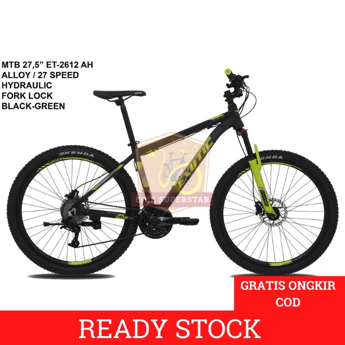 Sepeda Gunung 27.5 Inch EXOTIC ET-2612 AH Disc Hidrolik