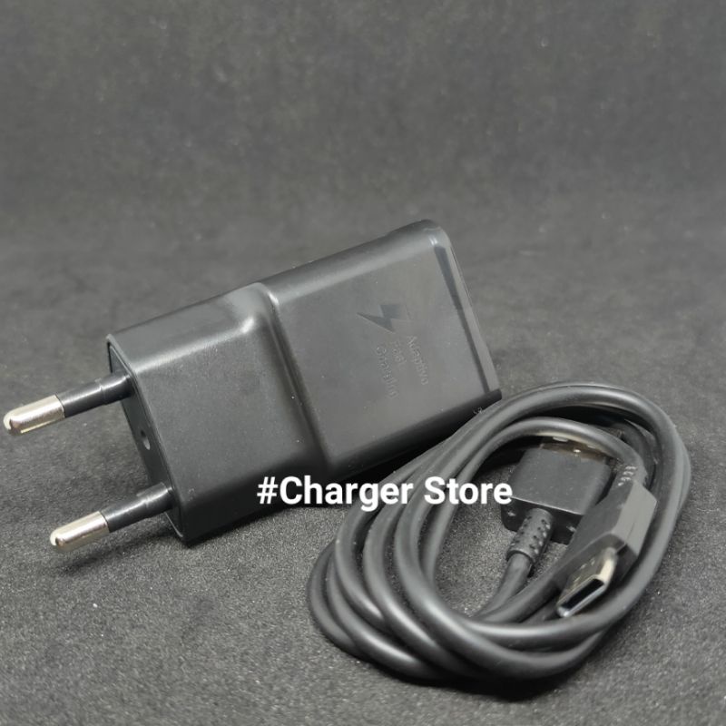 Charger Samsung ORIGINAL 100% FAST CHARGING Type C S10 S10+ S8 S8+ S9 S9+ Note 7 Note 8 M20 M30