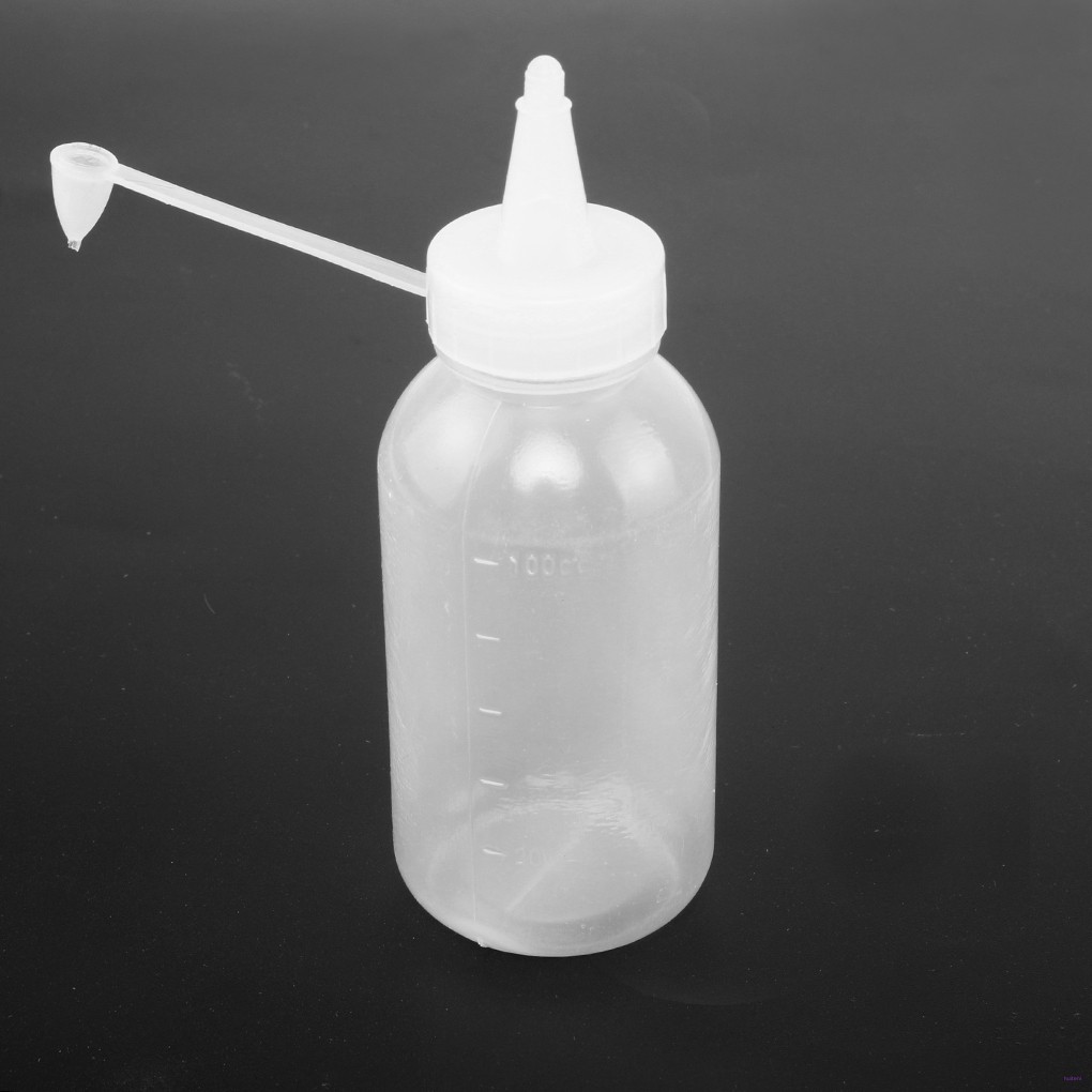 [READY STOCK] 2pcs 100ML Plastic Sauce Squeezer Bottle Dispensing Bouteille