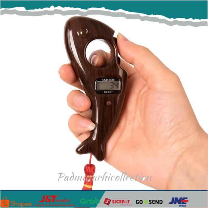 ✨ BISA COD ✨ Tasbih digital/tasbih digital kayu/tasbih tally counter premium 100325 - 100325MAROON